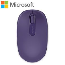 Microsoft 微軟 1850 無線行動滑鼠 迷炫紫