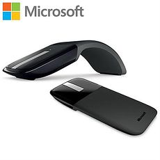 Microsoft 微軟 Arc Touch 觸控滑鼠 黑