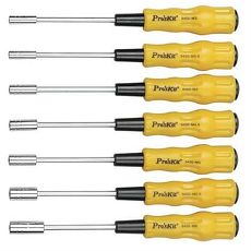 Pro’sKit 寶工 1PK-9402 黃黑軟柄套筒起子組(7支組)