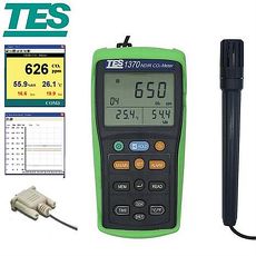 泰仕TES 非色散式紅外線二氧化碳測試器 TES-1370B