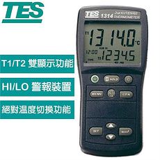 TES泰仕 K.J.E.T.R.S.N. 溫度錶 TES-1314