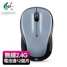 Logitech 羅技 M325 2.4G無線滑鼠 銀