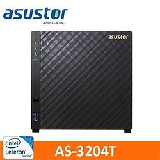 ASUSTOR華芸 AS-3204T 4Bay網路儲存伺服器