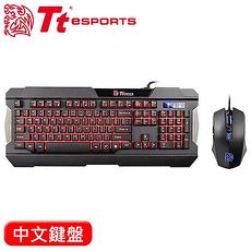 Thermaltake 曜越 軍令官 3色類機械鍵盤滑鼠組 中文