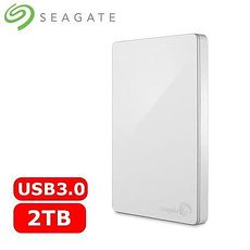 Seagate希捷 Backup Plus 2.5吋 2TB 行動硬碟 白