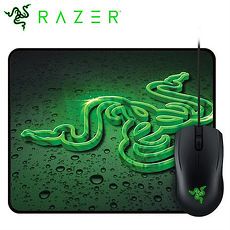Razer 雷蛇 Abyssus 地獄狂蛇滑鼠 2000dpi + 重裝甲蟲 速度版