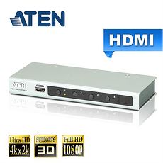 ATEN宏正 4埠 HDMI 影音切換器4K2K(VS481B)