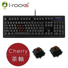i-Rocks 艾芮克 IRK65MN 機械電競鍵盤 cherry 茶軸 中文