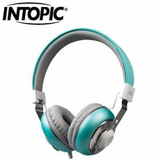 INTOPIC 音樂摺疊耳機麥克風 JAZZ-M308-BL 海綠