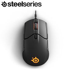SteelSeries 賽睿 Sensei 310 電競滑鼠 黑