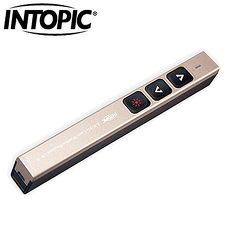 INTOPIC 廣鼎 MS-LR26 2.4GHz 無線雷射簡報筆 金