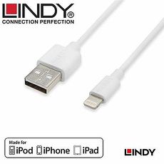LINDY林帝 Apple認證Lightning 充電傳輸線 1m