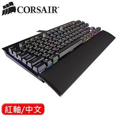 CORSAIR 海盜船 K65 LUX RGB 機械電競鍵盤 紅軸 中文
