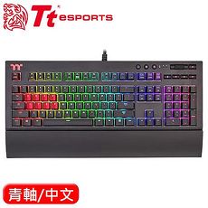 Thermaltake 曜越 X1 RGB 機械電競鍵盤 Cherry MX 青軸 中文