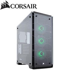 CORSAIR 海盜船Corsair 570X RGB 全透側 機殼/黑