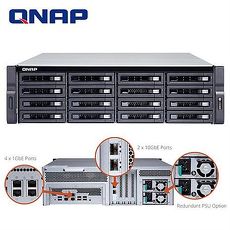 QNAP 威聯通 TS-1673U-RP-16G 16Bay NAS 網路儲存伺服器