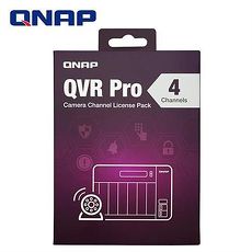 QNAP 威聯通 QVR Pro LIC-SW-QVRPRO-4CH 攝影機頻道擴充授權-4個頻道