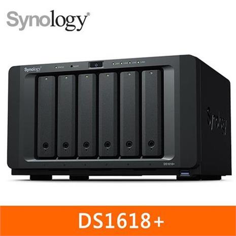 Synology 群暉科技 DS1618+ 6 bay 網路儲存伺服器
