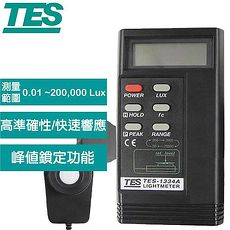 TES泰仕 數位式照度計 TES-1334A