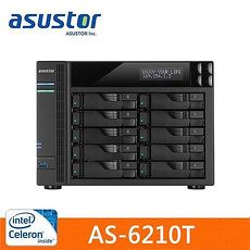 ASUSTOR華芸 AS-6210T 10Bay網路儲存伺服器