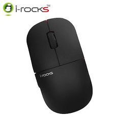 i-Rocks 艾芮克 M23R 超靜音無線滑鼠 黑