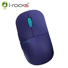 i-Rocks 艾芮克 M23R 超靜音無線滑鼠 藍