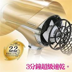 TESCOM TID2510桌上放置型負離子吹風機/TID2510TW(香檳金)