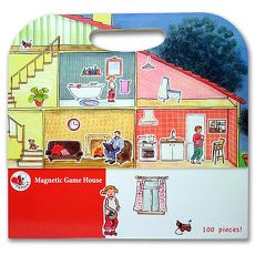 【Babytiger虎兒寶】比利時 Egmont Toys 艾格蒙繪本風遊戲磁貼書 - 快樂家庭~特賣
