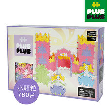 【Babytiger虎兒寶】++PLUS-PLUS 加加積木 MINI 小顆粒-夢幻系列 大城堡 760PCS (盒裝)