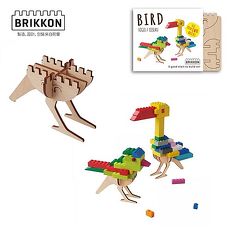 【Babytiger虎兒寶】荷蘭 BRIKKON 益智遊戲板 啾啾小鳥兒