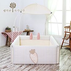 【Babytiger虎兒寶】The zazak 韓國手工製嬰幼兒遊戲床-兔子