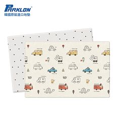 【BabyTiger虎兒寶】PARKLON 韓國帕龍 - 雙面加厚 1 . 2CM PVC 爬行地墊 -【汽車總動員】~特賣