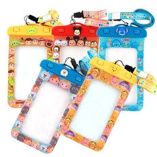 Disney TSUM TSUM 5吋通用可愛繽紛手機防水袋