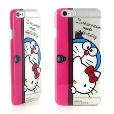 DORAEMON X HELLO KITTY iPhone 6s/6 聯名款任意門保護硬殼