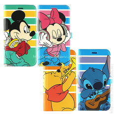 Disney ASUS ZenFone 2 Laser 5吋?(ZE500KL) 音樂人物隱磁側掀皮套