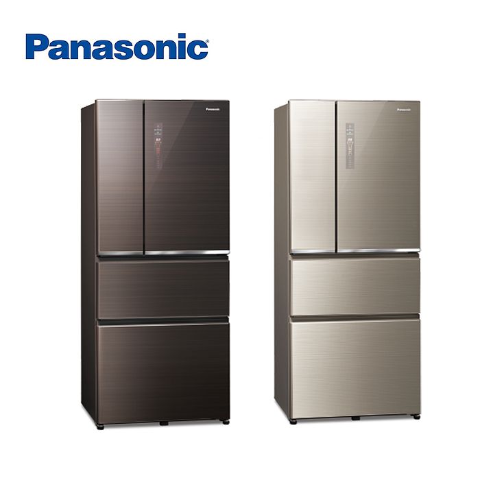 Panasonic 國際牌 ECONAVI 610L四門一級能變頻電冰箱NR-D611XGS -含基本安裝翡翠金(N)