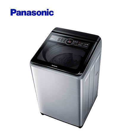 Panasonic 國際牌 19kg直立式變頻洗脫洗衣機 NA-V190MTS-S -含基本安裝+舊機回收_送原廠禮