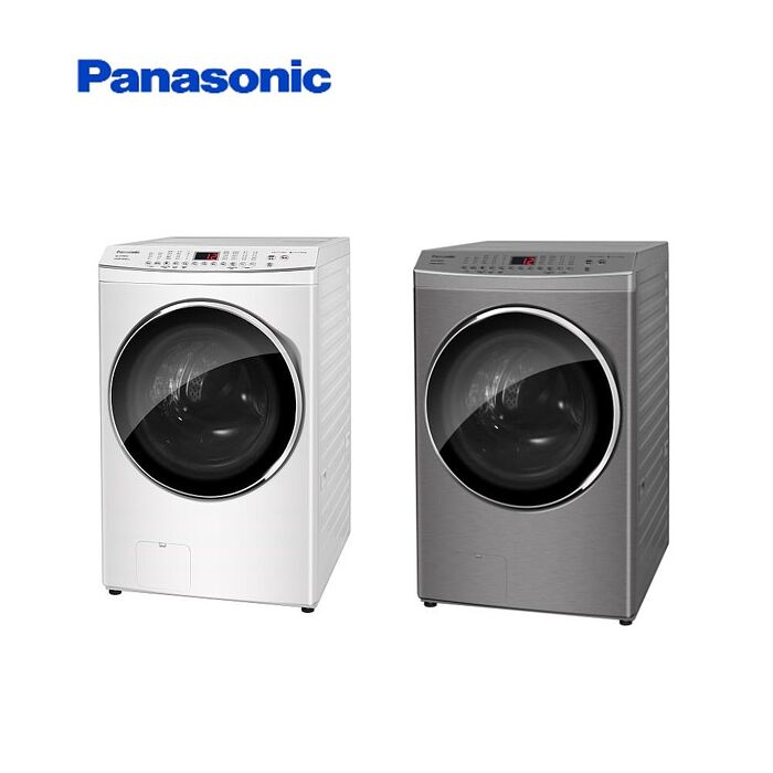 送原廠禮【Panasonic 國際牌】17KG滾筒洗脫烘晶鑽白洗衣機(NA-V170MDH) -含基本安裝+舊機回收W-(晶鑽白)