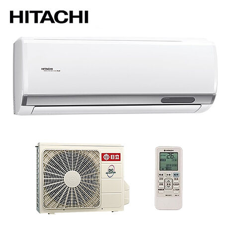Hitachi 日立 一對一變頻旗艦型壁掛分離式冷暖冷氣(室內機:RAS-22HQP) RAC-22HP -含基本安裝+舊機回收