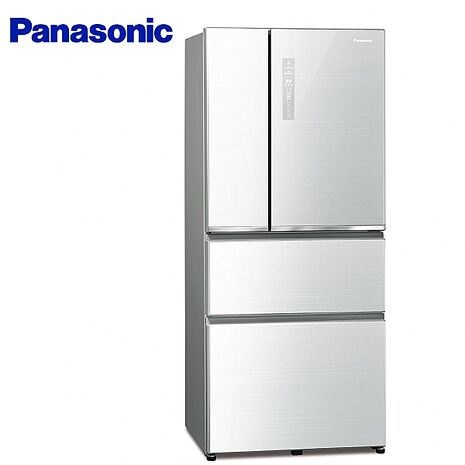 【智慧家庭】 Panasonic 國際牌 ECONAVI 610L四門一級能變頻電冰箱NR-D611XGS-W -含基本安裝 【一級節能】