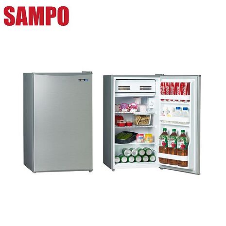 SAMPO 聲寶 95L 定頻單門小冰箱 SR-C09 -含基本安裝+舊機回收