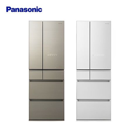 Panasonic 國際牌 ECONAVI 日製六門501L 變頻電冰箱 NR-F509XT - 含基本安裝+舊機回收晶鑽白(W1)