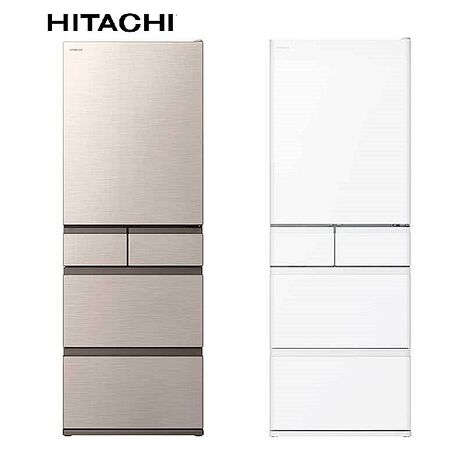 Hitachi 日立 日製五門537L變頻右開式冰箱 RHS54TJ -含基本安裝+舊機回收月光白(HWH)