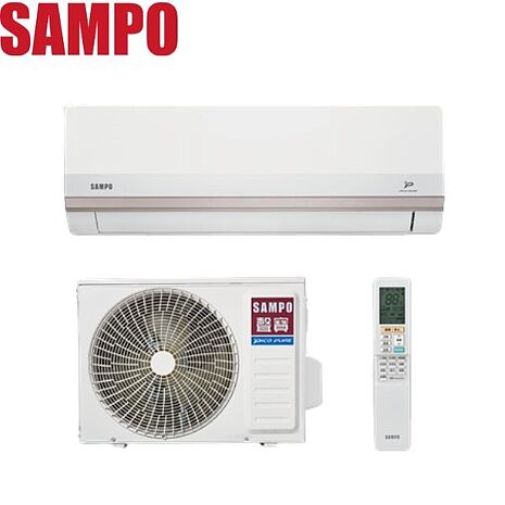 好禮多選1 SAMPO 聲寶 一對一星幸福變頻分離式冷暖冷氣AU-PH28DC/AM-PH28DC -含基本安裝+舊機回收