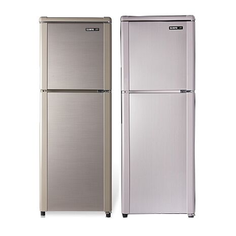 SAMPO聲寶 140L一級能定頻雙門冰箱SR-C14Q(晶鑽金)含基本安裝+舊機回收