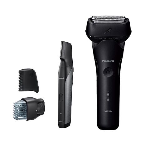 Panasonic 日本製三刀頭電鬍刀ES-LT2B-K+男仕美體器ER-GK81