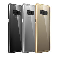 水漾 Glass Samsung Note8 金屬邊框玻璃背蓋保護殼